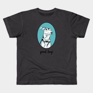 Good Boy blue Kids T-Shirt